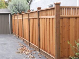 Custom gate matching new fence